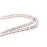 10 Carat Natural Diamond Two Strand Riviera Graduated Tennis Necklace Platinum