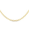 14K Yellow Gold Bar and Toggle Cable Chain Necklace 18 inch 2.5MM