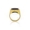 18K Gold Early Christian Roman Biblical Coin Men's Ring