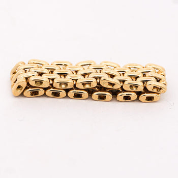 18K Gold Oval Link Chain Band Ring Size 7 – Assay Jewelers