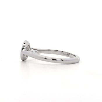 1.01 Carat Round Diamond Vintage Bezel 14K White Gold Solitaire Ring – Assay Jewelers