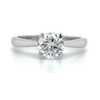 1.02 Carat E/VS1 Lab Grown Diamond With Solitaire Engagement Ring