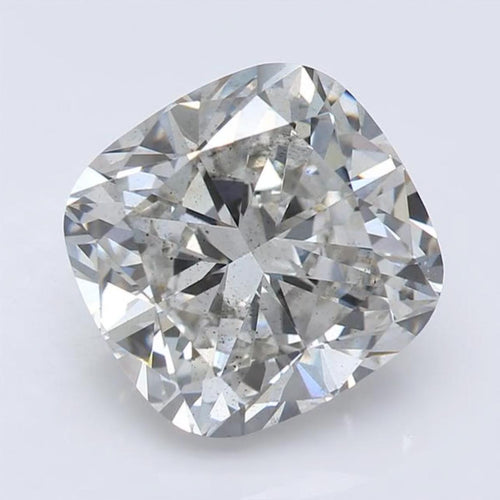 4.10 carat, Cushion Cut, H Color, SI1 clarity, Loose Lab Grown Diamond CVD