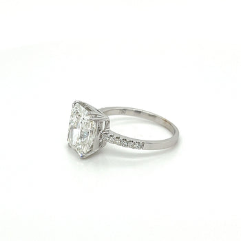 4.15 Carat Elongated Radiant Cut Lab Grown Diamond Ring | IGI Certified G/VS1 – Assay Jewelers