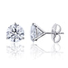 6.00 Carat Lab Grown Diamond Stud Earrings in 14k solid Gold - 3 Prong