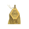 Art Deco Gold Mesh Makeup Purse with Mirror & Rouge Lipstick Holder