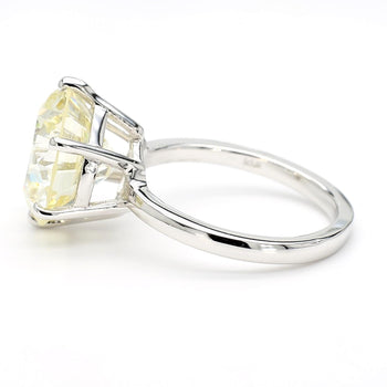 CGL Certified 6.3 Carat I/VS2 Round Diamond 14K White Gold Solitaire Engagement – Assay Jewelers