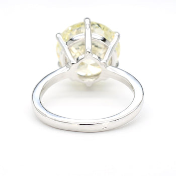 CGL Certified 6.3 Carat I/VS2 Round Diamond 14K White Gold Solitaire Engagement – Assay Jewelers