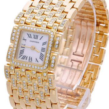 Cartier Panthère Ruban WG3009TA Factory Diamond 18K Gold Full Set Watch – Assay Jewelers
