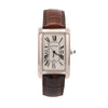 Cartier Tank Americaine 1741 White Gold Automatic Watch 20-year Service Edition