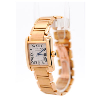 Cartier Tank Francaise 28mm 18K Gold Automatic with Date Watch – Assay Jewelers