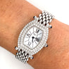 Chopard Womens Classic 10/6560-23 Diamond Bezel Watch in 18k White Gold