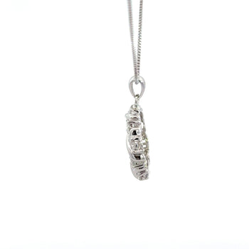 Diamond Crown of Thorns Platinum Pendant Necklace – Assay Jewelers