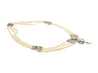 Edwardian GIA Certified Saltwater Pearl & Old Euro Cut Diamond Necklace