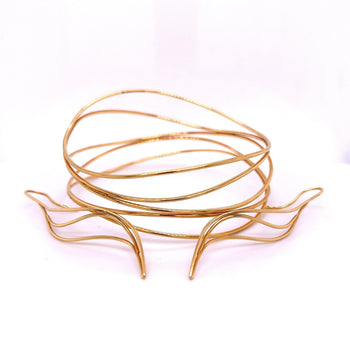 Elsa Peretti For Tiffany & Co. 18k Gold Bangle and Dangle Earrings – Assay Jewelers