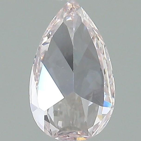 GIA Certified 1.10 Carat Fancy Light Pink Diamond Three Stone Ring