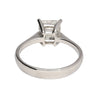 GIA Certified 1.64 Carat Princess Cut Diamond In Tiffany Setting 18K White Gold Ring