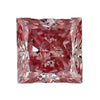 GIA Certified Argyle Fancy Intense 0.26 Carat Princess Cut Loose Diamond