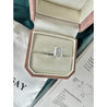 IGI Cert 4.58 Carat Elongated Radiant Cut Lab Diamond 14KW Gold Engagement Ring