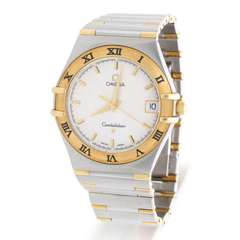 Omega Constellation 1312.30 Two Tone 33mm Roman Bezel White Dial Full Set Watch – Assay Jewelers