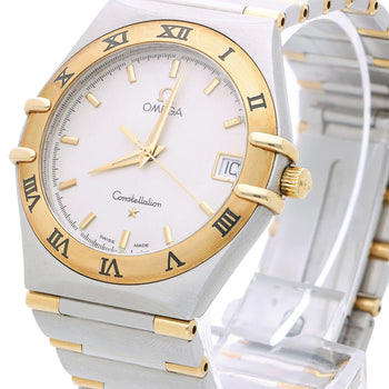 Omega Constellation 1312.30 Two Tone 33mm Roman Bezel White Dial Full Set Watch – Assay Jewelers