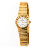 Omega Constellation My Choice 18K Gold Mother of Pearl Quartz Watch w Papers