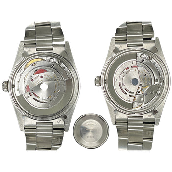 Rolex 34mm Oyster Perpetual Date Ref. 15200 White Dial Roman Numerals and Oyster Bracelet in Stainless Steel Watch – Assay Jewelers