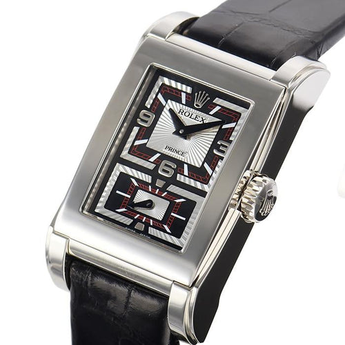 Rolex Cellini Prince 28mm Chronometer 18K White Gold Men's Watch