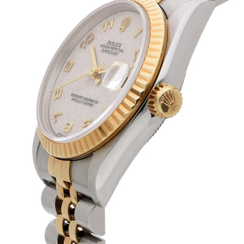 Rolex Datejust 68273 Two-Tone Jubilee Dial Fluted Bezel 31mm Watch 1998 Full Set – Assay Jewelers