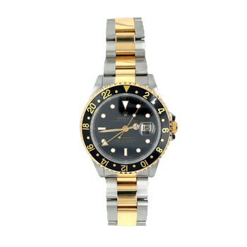 Rolex GMT-II Black Dial 40MM In 2-Tone With Oyster Bracelet Ref. 116713LN – Assay Jewelers