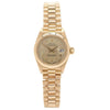 Rolex President Datejust 26mm Fluted 18K Gold Ladies Watch