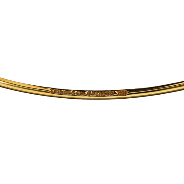 Tiffany & Co Elsa Peretti 18K Yellow Gold Vintage Bangle