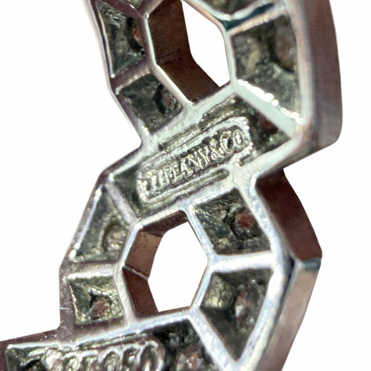 Tiffany & Co Hexagon 1.2 Carat Diamond Platinum Eternity Band Ring