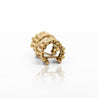 Tiffany & Co. 18K Gold Ribbed Huggie Latch Back Vintage Earrings