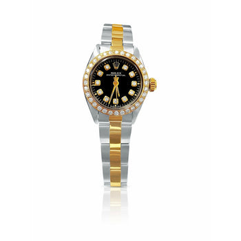 Two Tone Ladies Rolex 23mm Dial Oyster Perpetual – Assay Jewelers