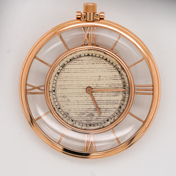 Vacheron Constantin 4798 Skeleton Roman Bezel 18K Rose Gold Pocket Watch – Assay Jewelers