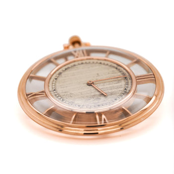 Vacheron Constantin 4798 Skeleton Roman Bezel 18K Rose Gold Pocket Watch – Assay Jewelers