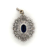 Van Cleef and Arpels Ceylon Blue Sapphire and Diamond Pendant Necklace