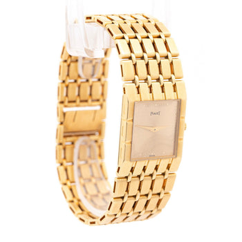 Vintage 18K Gold Piaget Polo 91321-K51 Automatic Watch with Original Pouch – Assay Jewelers