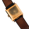 Vintage Cartier 14k Gold Manual Wind 25mm Square Case Watch