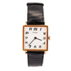 Vintage Cartier 14k Gold Manual Wind 25mm Square Case Watch