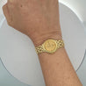 Vintage Omega Deville 18K Gold Classic Watch with Box & Papers