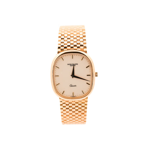Vintage Patek Philippe Grand Ellipse 18K Gold Watch