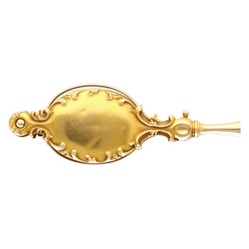 Vintage Retro Era Lorgnette Glasses With 14K Yellow Gold Case – Assay Jewelers