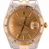 Vintage Rolex Datejust Thunderbird Turn-O-Graph Two Tone Gold Steel Watch