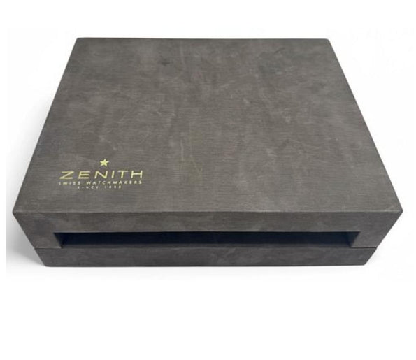 Zenith El Primero Grande Class Chronograph Automatic 18K Rose Gold Black Watch