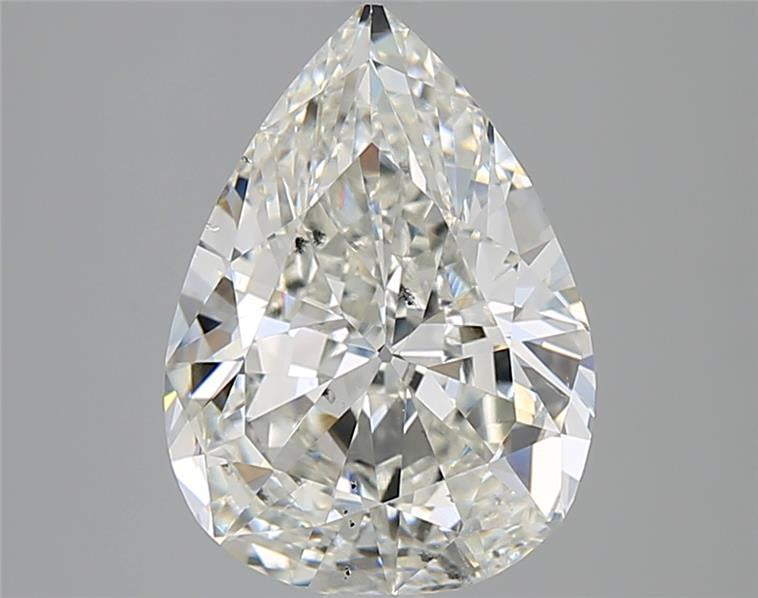 GIA Certified 2.58 Carat, I Color, SI1 Clarity, Pear Cut Loose Natural Diamond